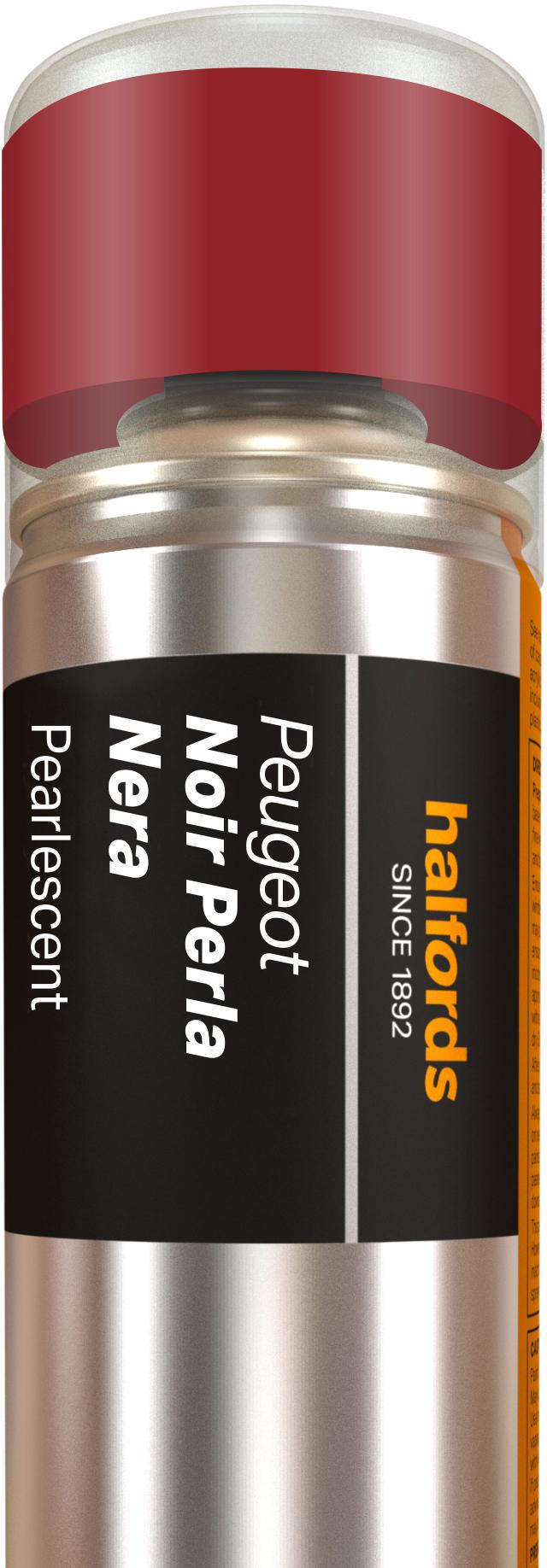 Halfords Peugeot Noir Perla Nera Car Spray Paint 300Ml for only £8.50