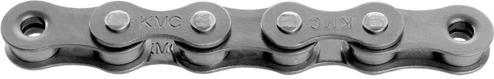 KMC Z1 Wide EPT Single Speed Chain, Silver, 128L