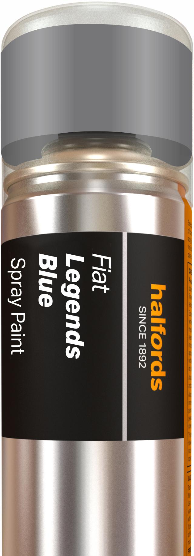 Halfords Fiat Legends Blue Car Spray Paint Halfords UK