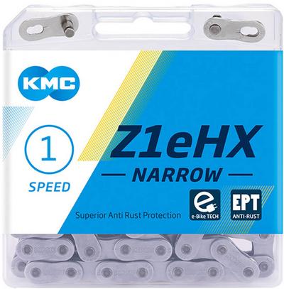 KMC Z1eHX Narrow EPT Single Speed Chain, Silver