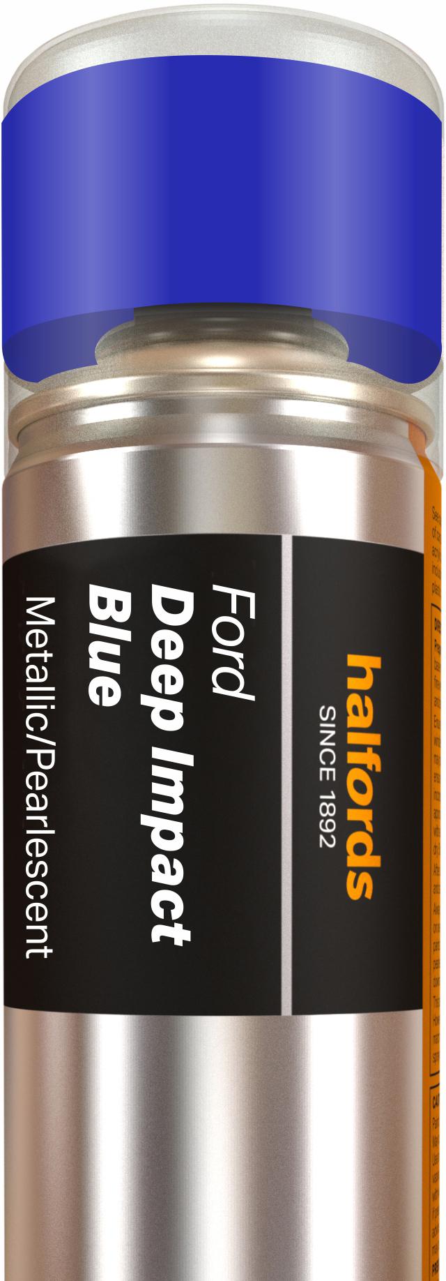 Halfords Ford Deep Impact Blue Car Spray Paint 300ml Halfords UK