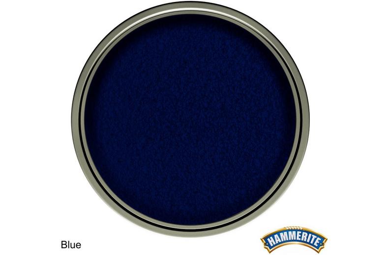 Hammerite Direct to Rust Metal Paint Hammered Blue 250ml Hammerite Direct to Rust Metal Paint Hammered Blue 250ml