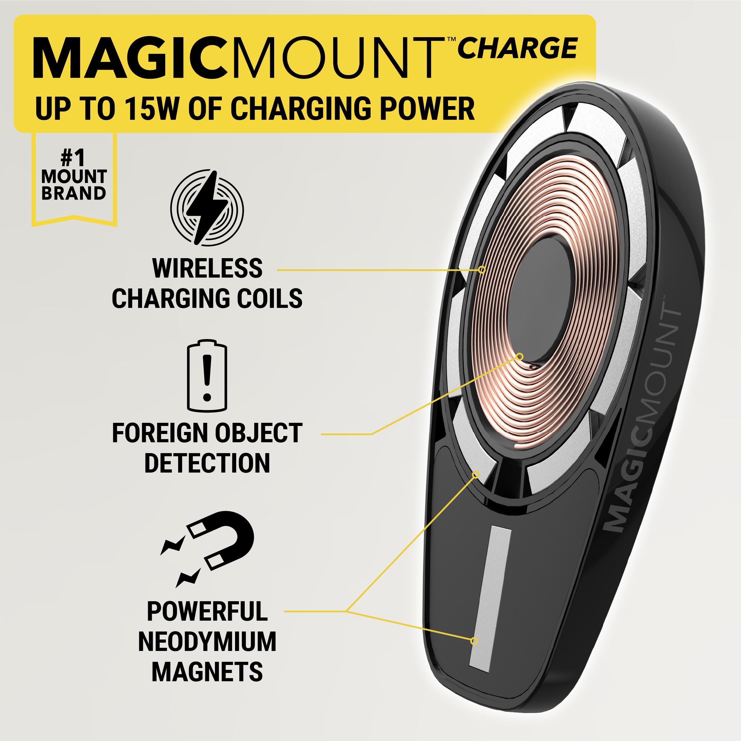 MagicMOUNT Qi Wireless Charge -dash/vent