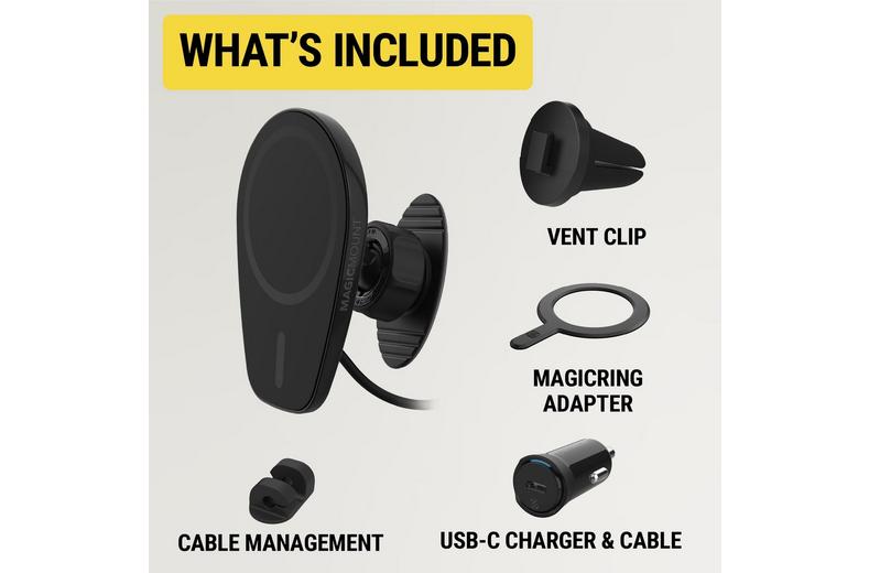 MagicMOUNT Qi Wireless Charge -dash/vent MagicMOUNT Qi Wireless Charge -dash/vent