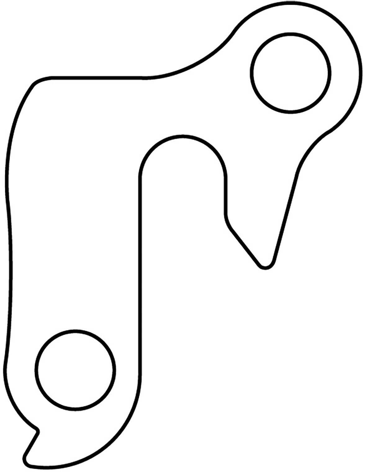 M Part Gear Hanger GH-001