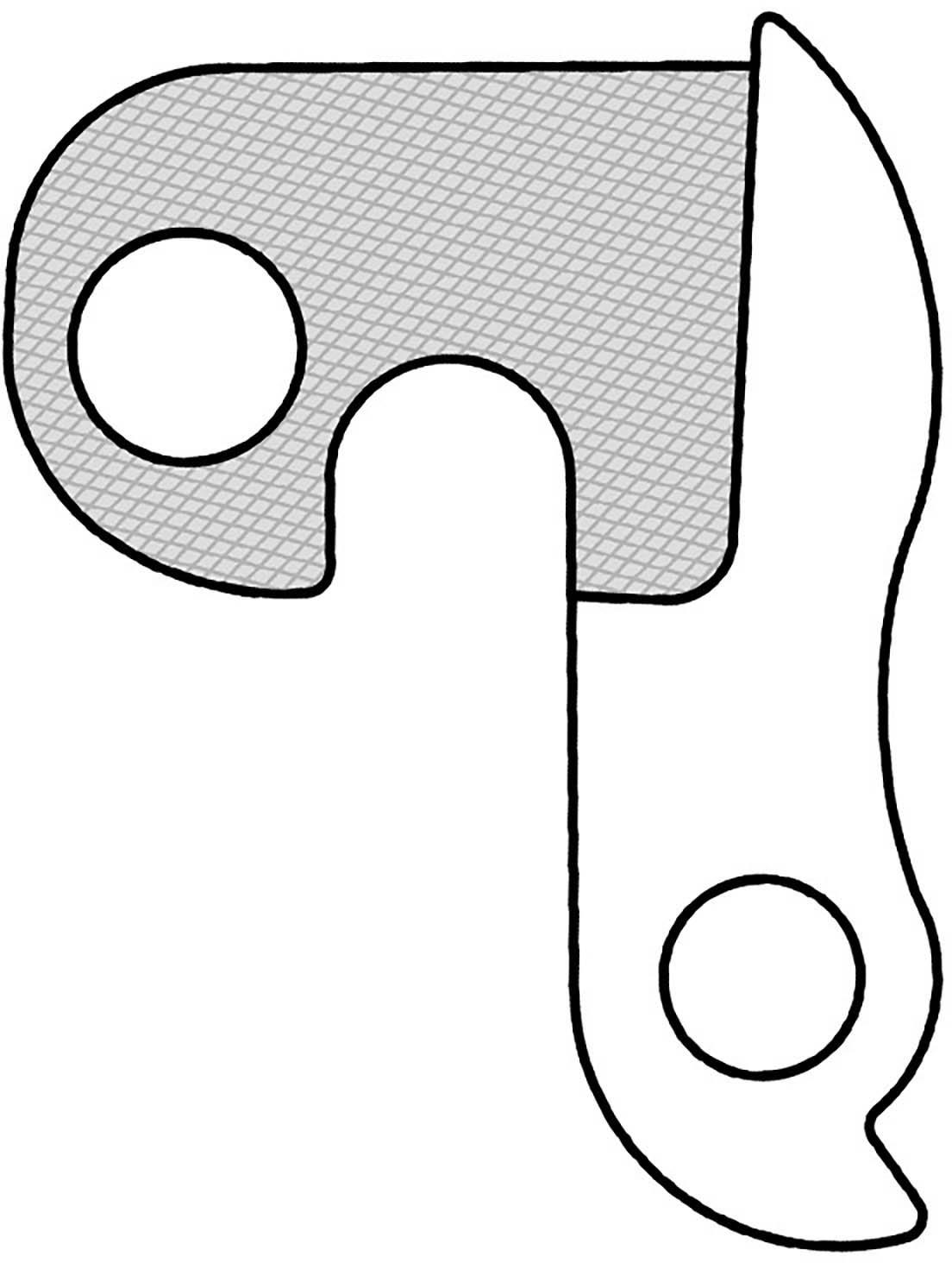 M Part Gear Hanger GH-003