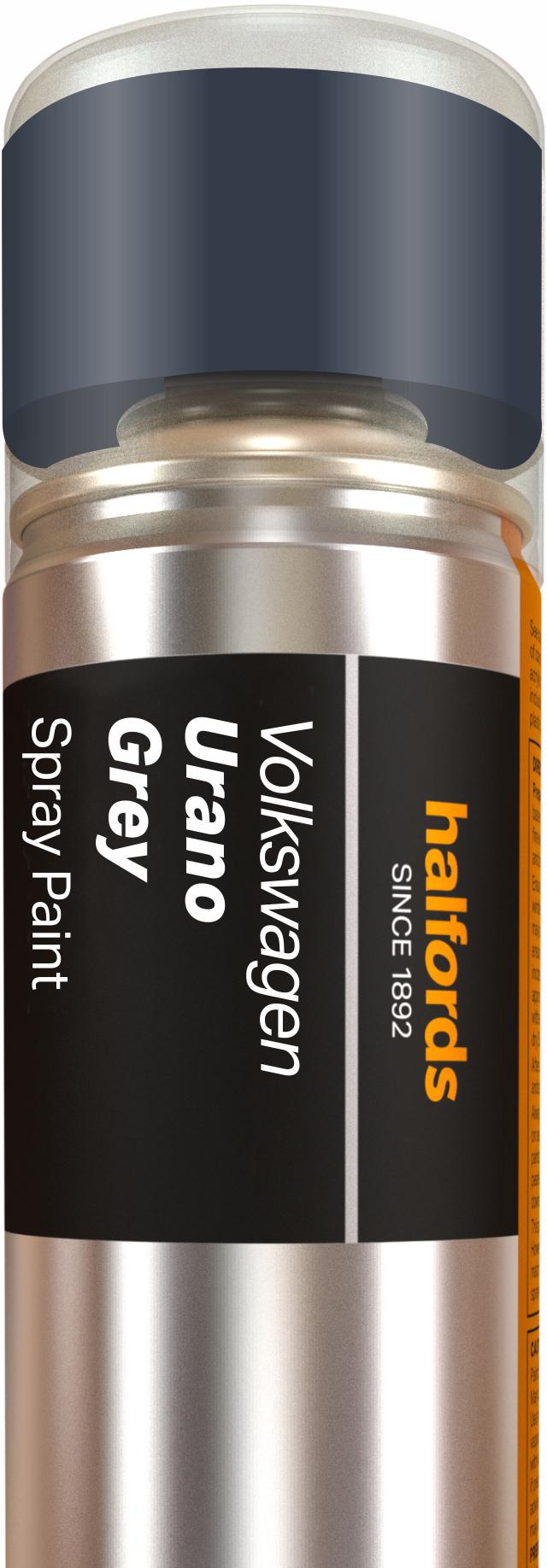 Halfords VW Urano Grey Car Spray Paint 300ml Halfords UK
