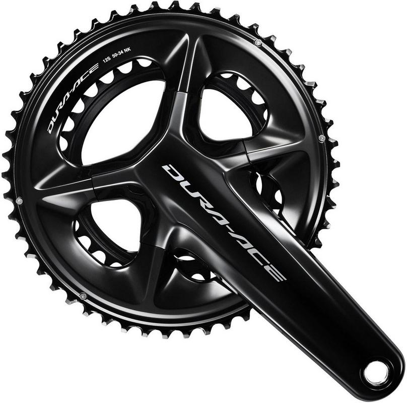 Halfords Shimano Dura Ace FC-R9200 2x12 Speed Chainset 50/34T 160mm | Extra 8% off for BC Members