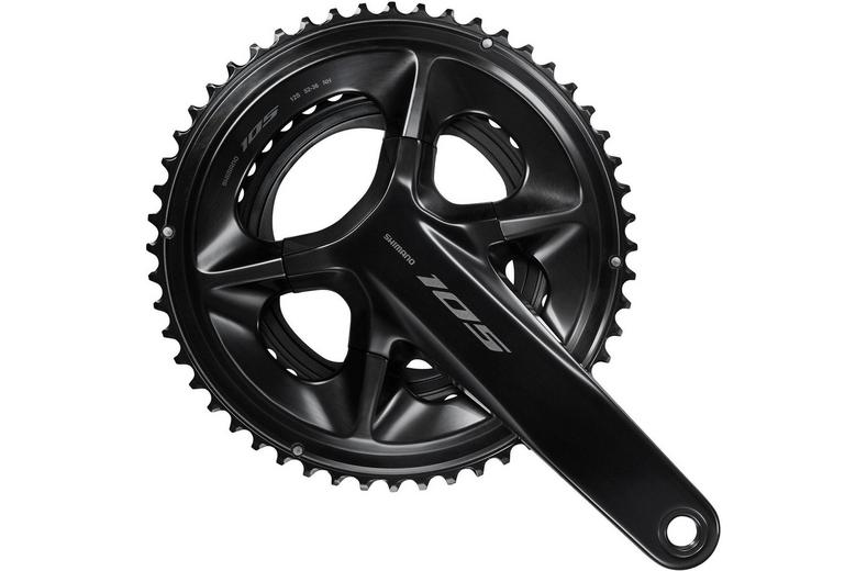 Shimano 105 FC-R7100 2x12 Speed Chainset 52/36T, 160mm Shimano 105 FC-R7100 2x12 Speed Chainset 52/36T, 160mm