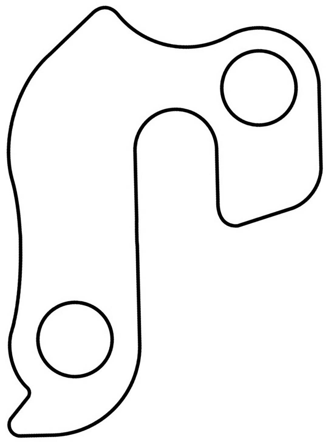 M Part Gear Hanger GH-006
