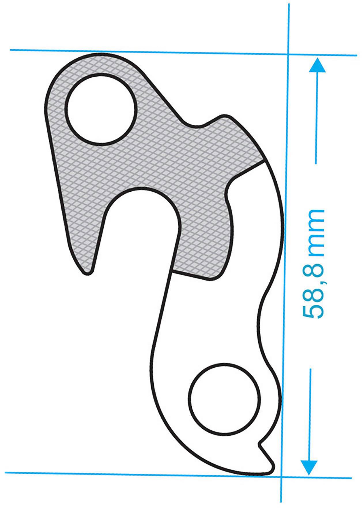 M Part Gear Hanger GH-014