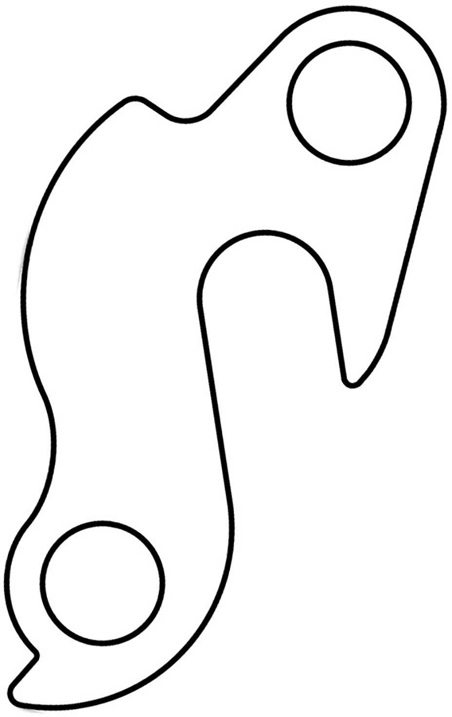 M Part Gear Hanger GH-014