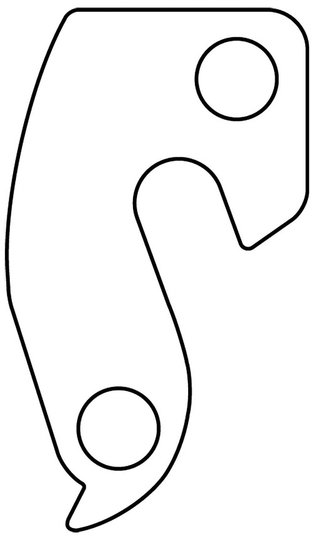 M Part Gear Hanger GH-023