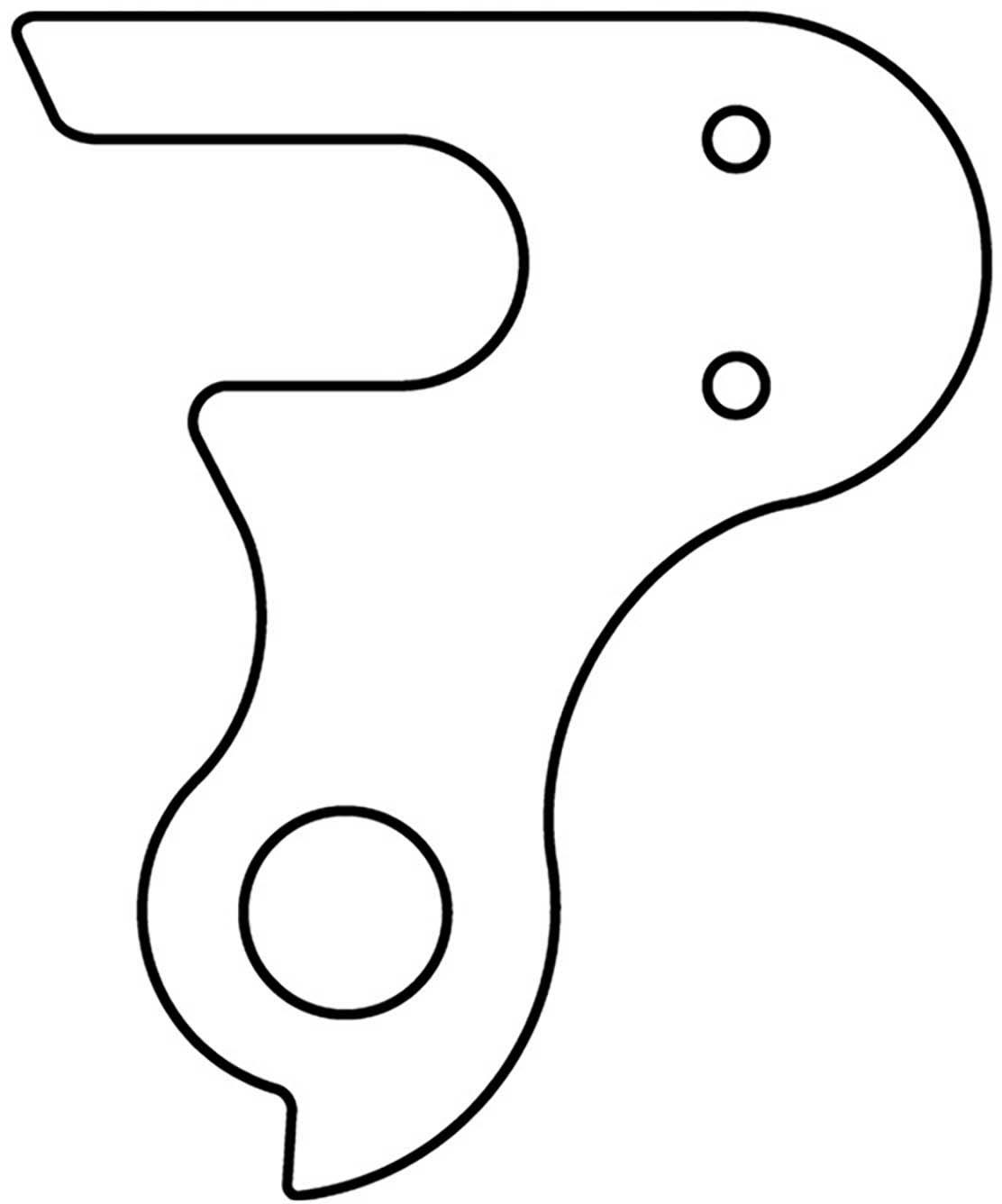 M Part Gear Hanger GH-027