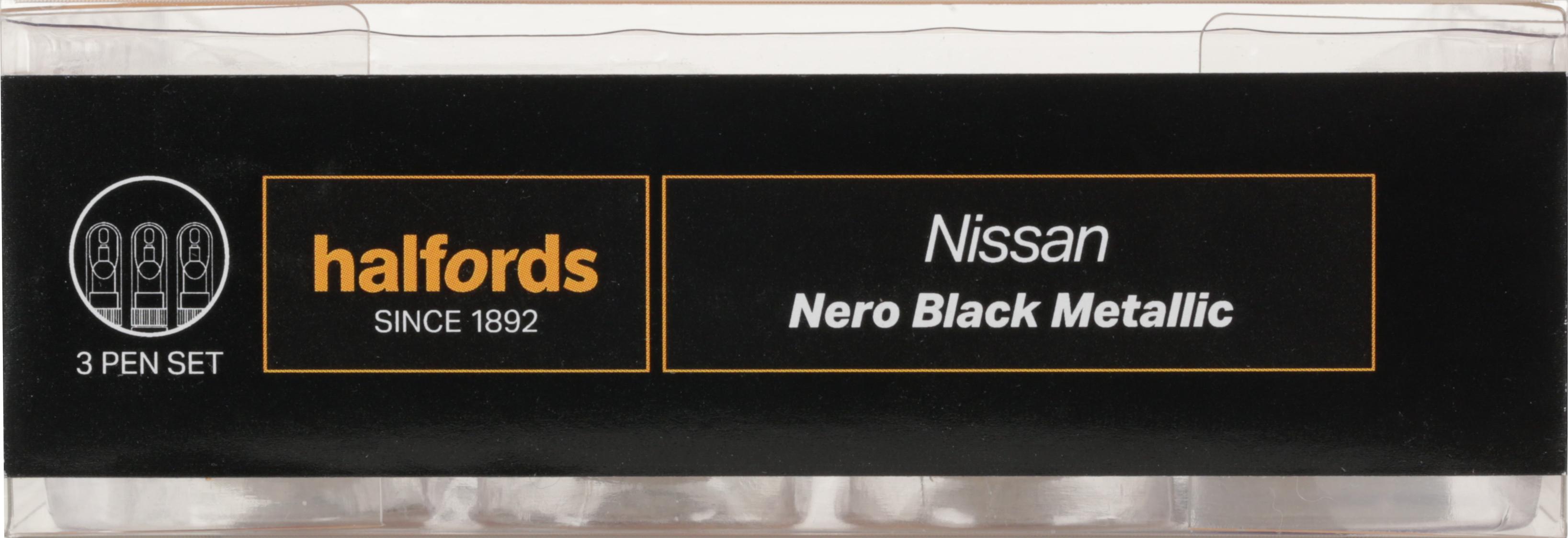 Halfords Nissan Nero Black Scratch & Chip Repair Kit Halfords UK