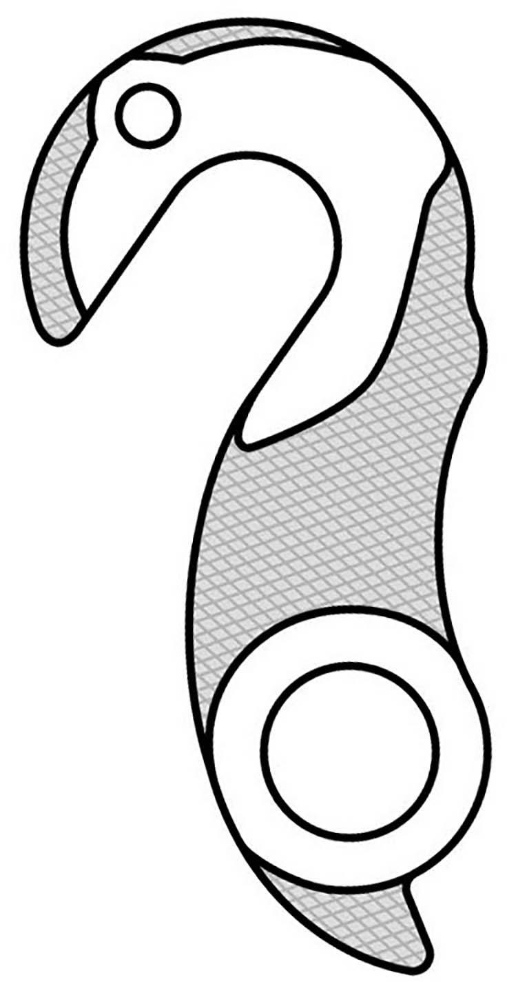 M Part Gear Hanger GH-049