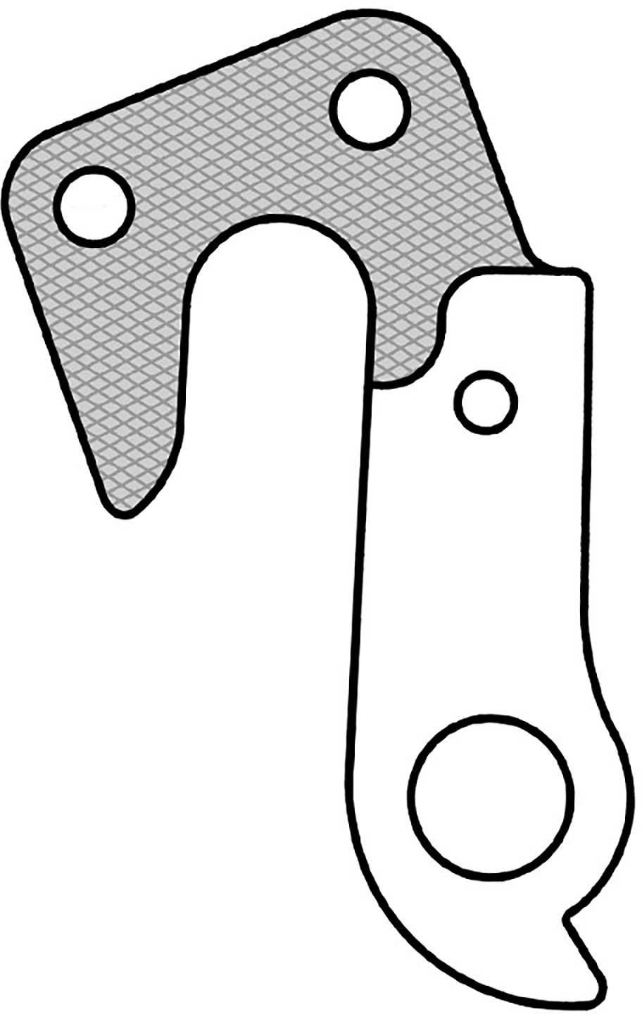 M Part Gear Hanger GH-051