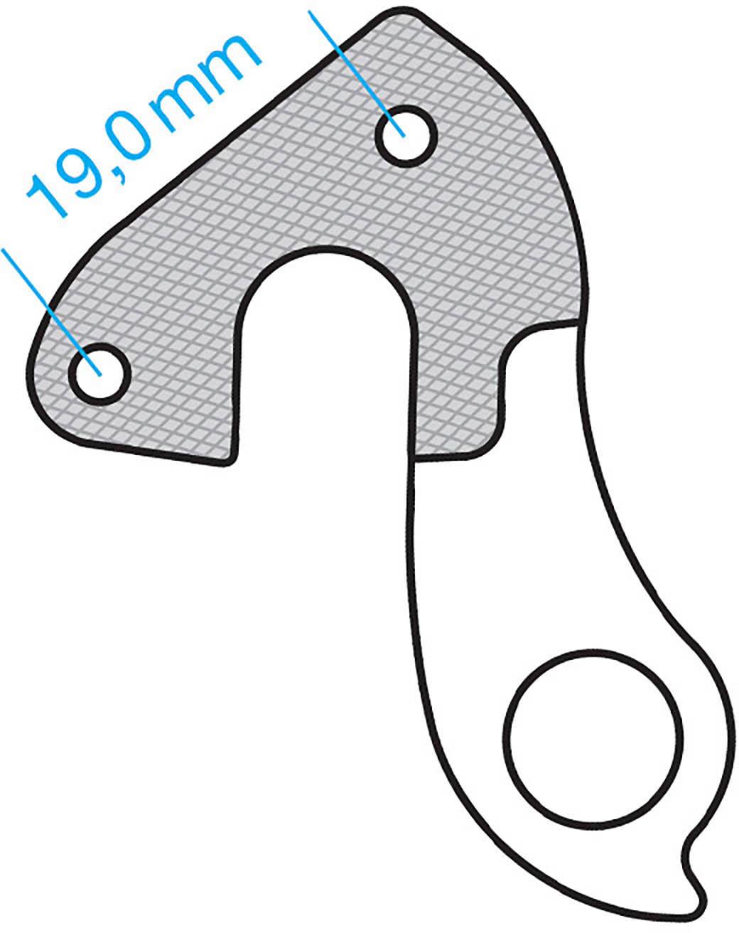 M Part Gear Hanger GH-058