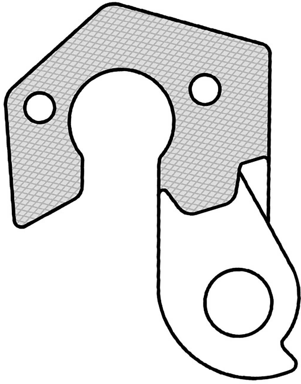 M Part Gear Hanger GH-063