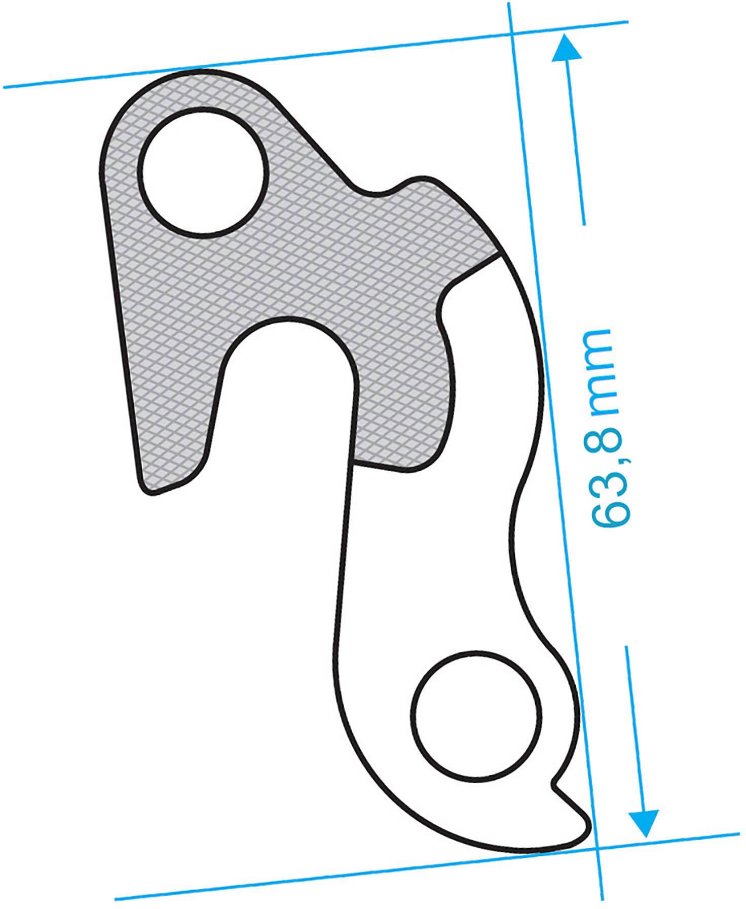 M Part Gear Hanger GH-068