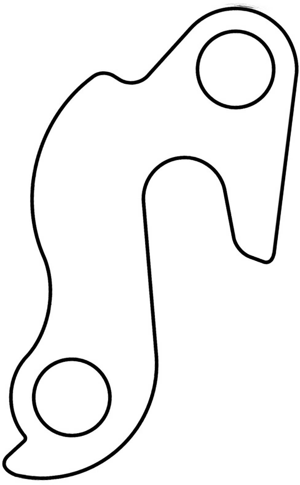 M Part Gear Hanger GH-068