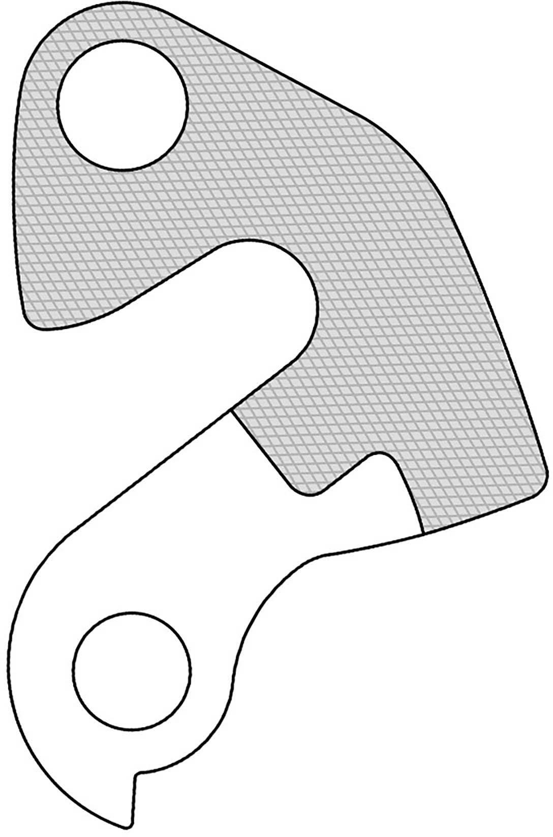 M Part Gear Hanger GH-069