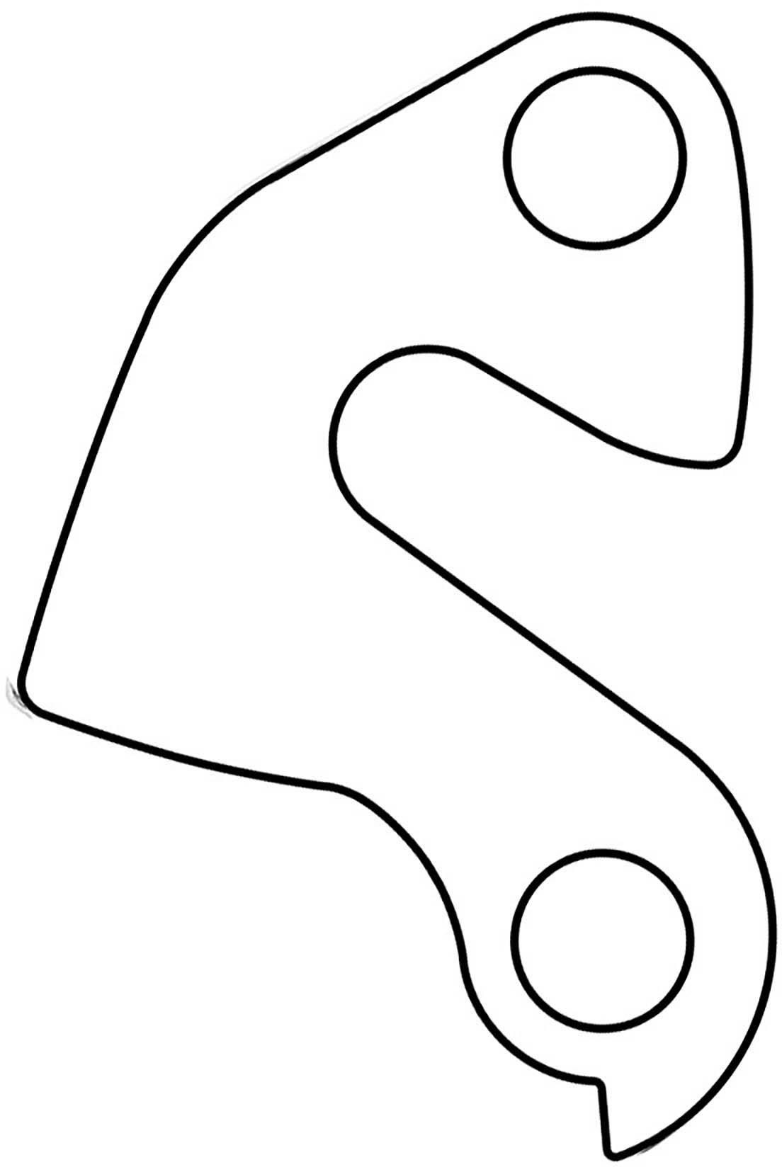 M Part Gear Hanger GH-069