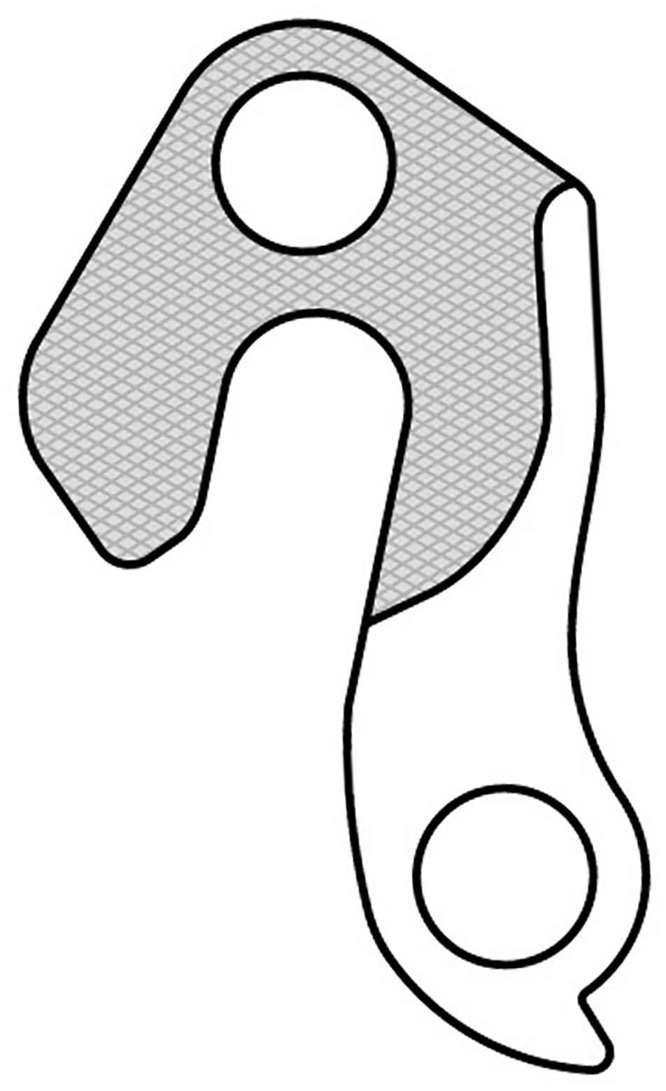 M Part Gear Hanger GH-078