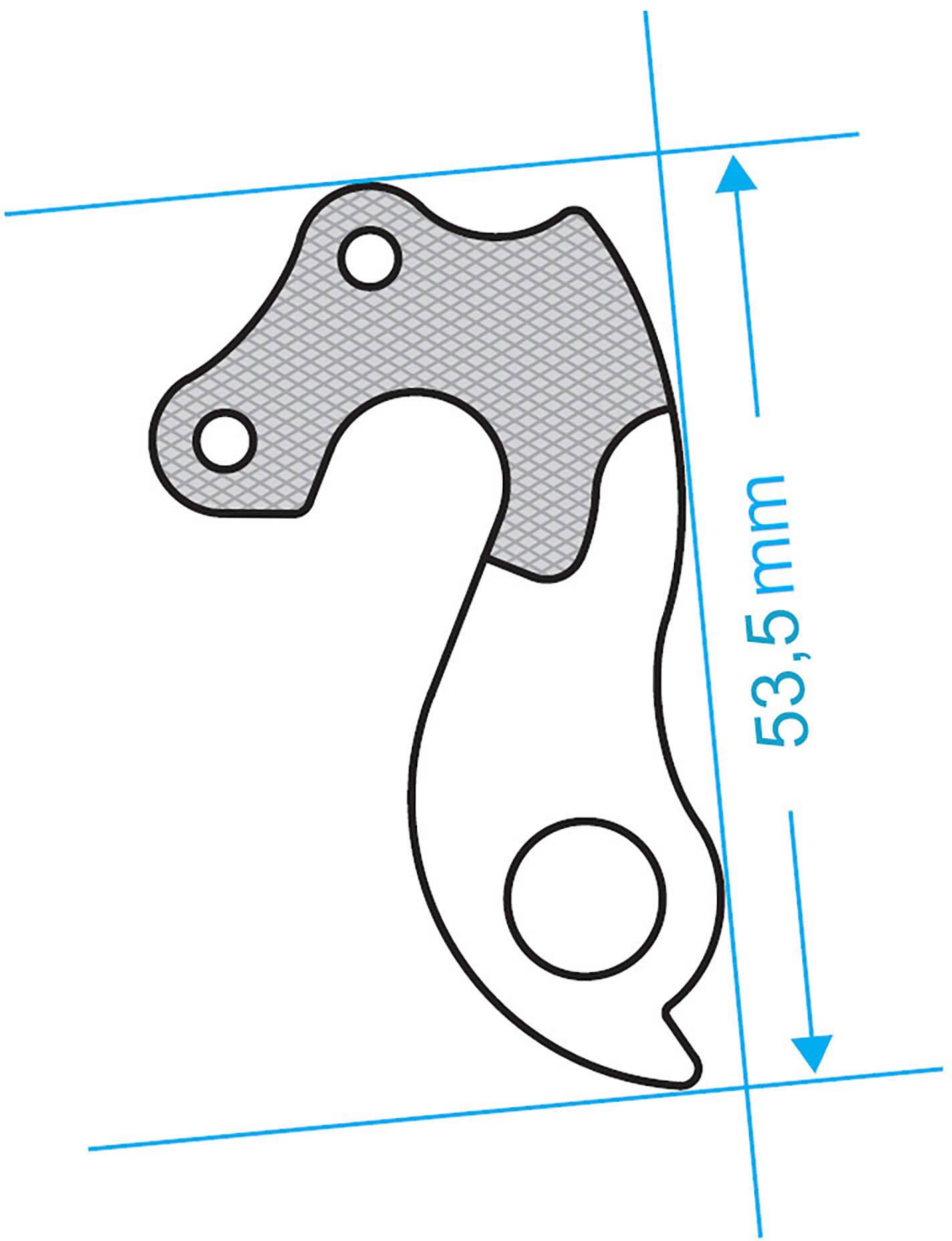 M Part Gear Hanger GH-080