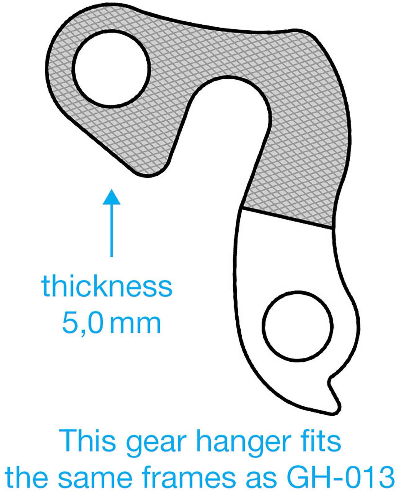 M Part Gear Hanger GH-081