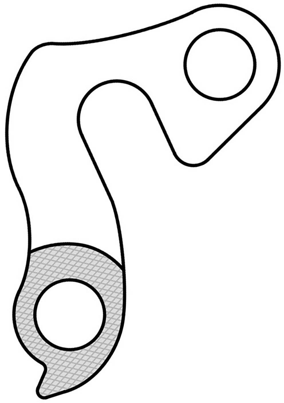 M Part Gear Hanger GH-081