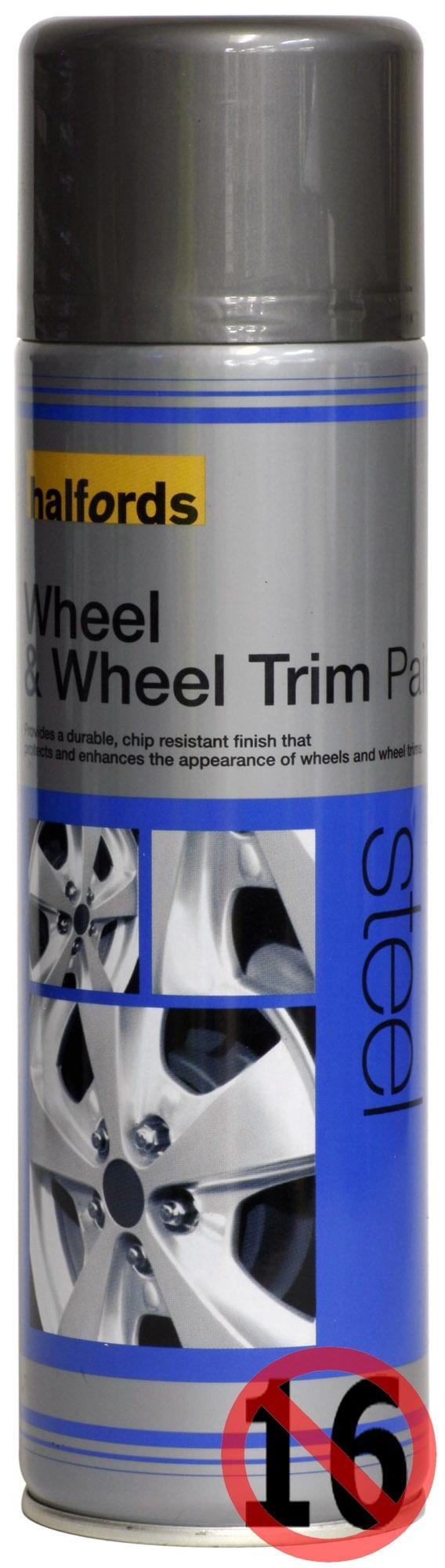 Halfords Wheel & Wheel Trim Paint Steel 500ml Halfords UK