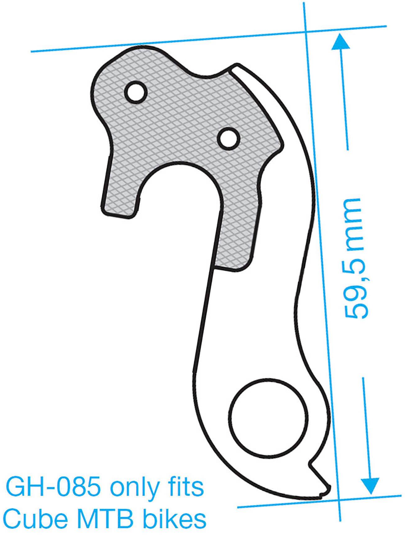 M Part Gear Hanger GH-085