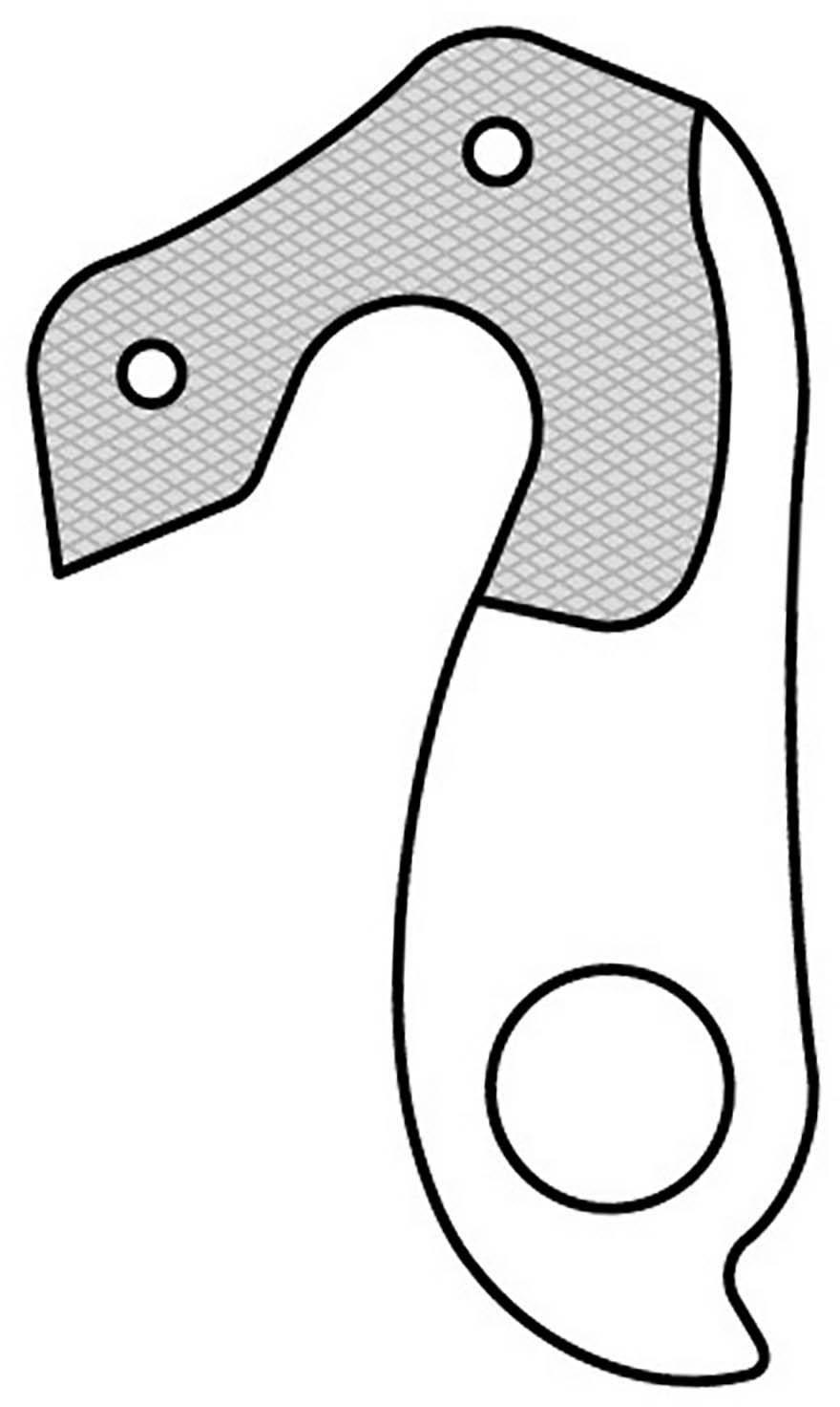 M Part Gear Hanger GH-086