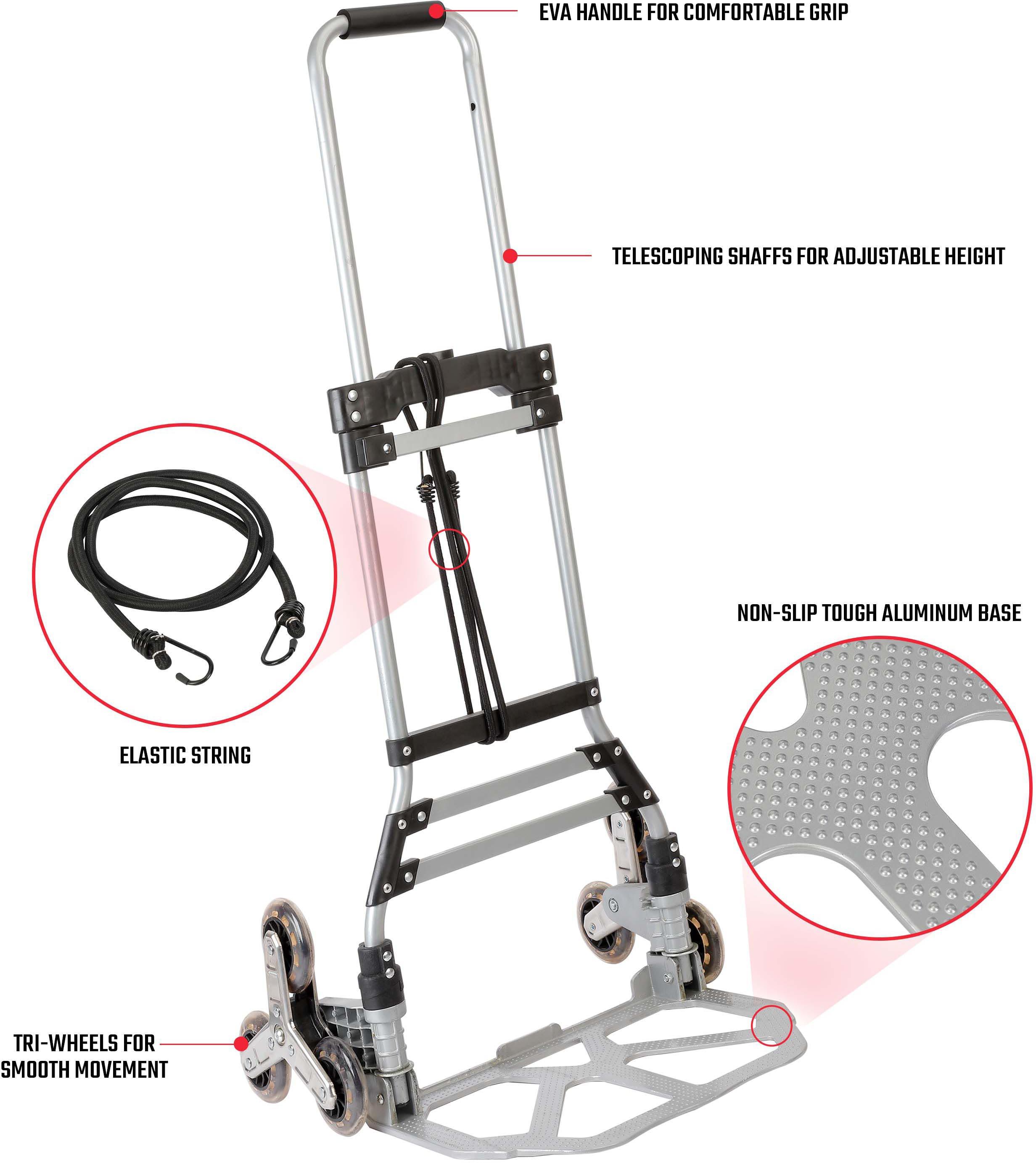 Workpro 3 Wheel Foldable Trolley