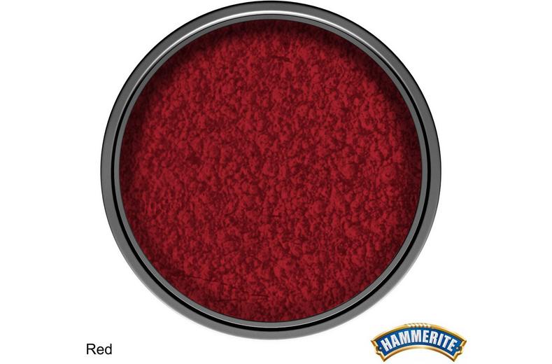 Hammerite Direct to Rust Metal Paint Hammered Red 250ml Hammerite Direct to Rust Metal Paint Hammered Red 250ml