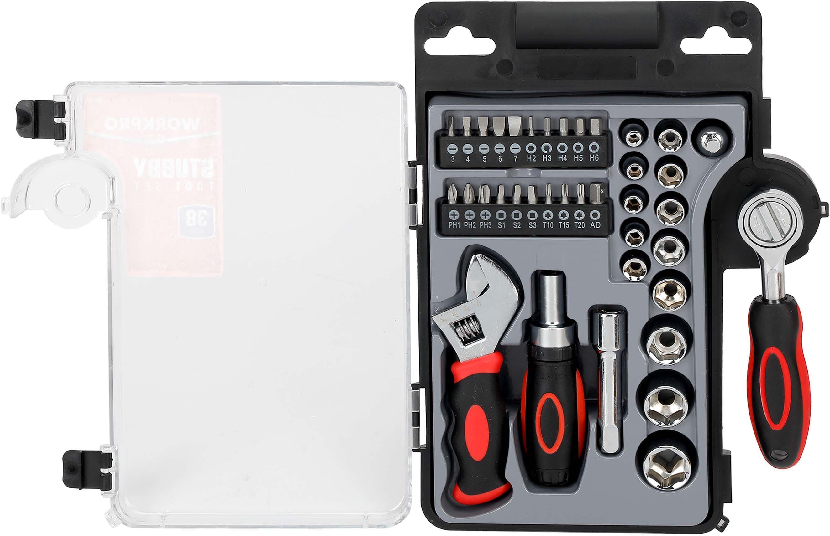 Workpro 38pc Stubby Tool Set 