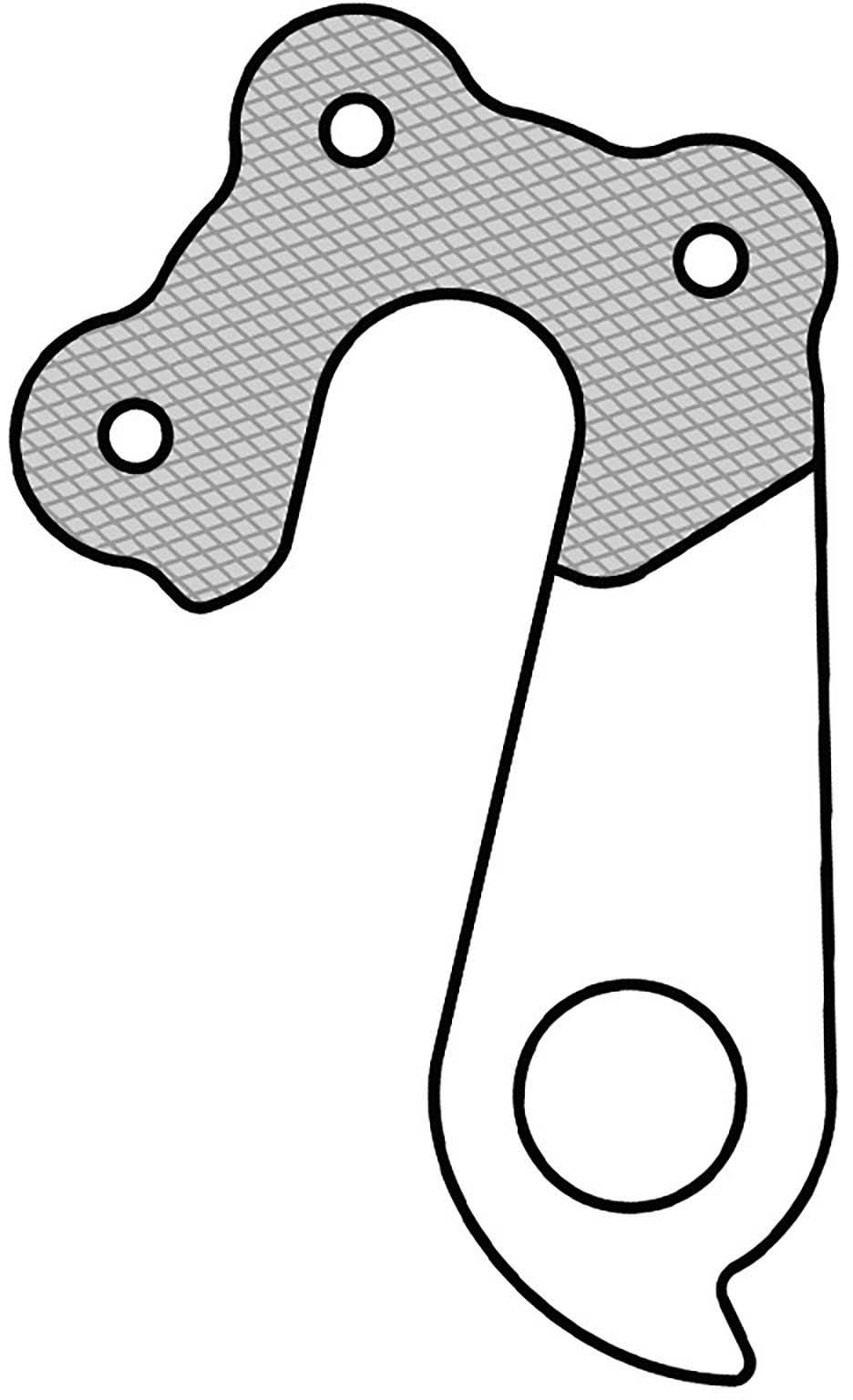 M Part Gear Hanger GH-098