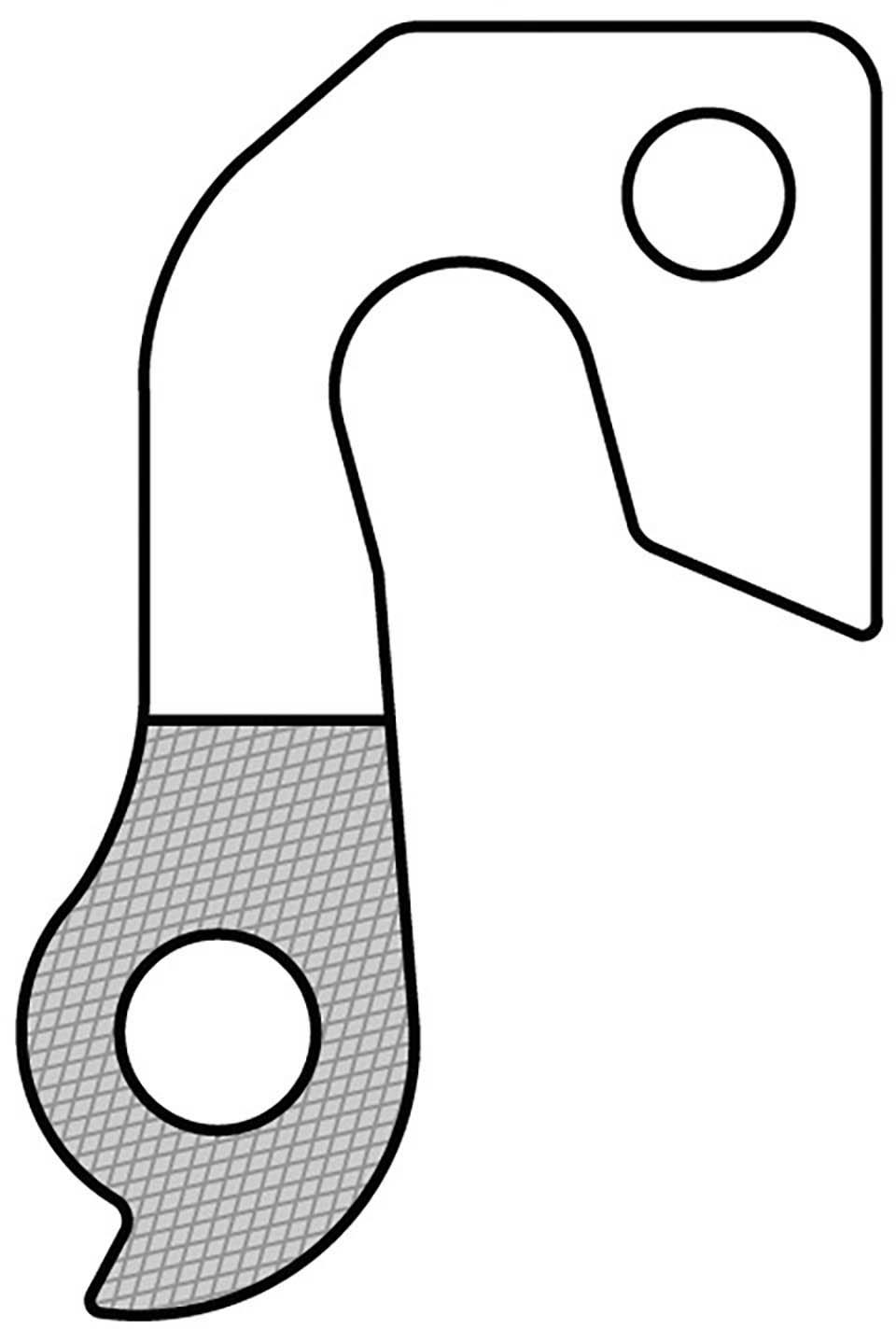 M Part Gear Hanger GH-100