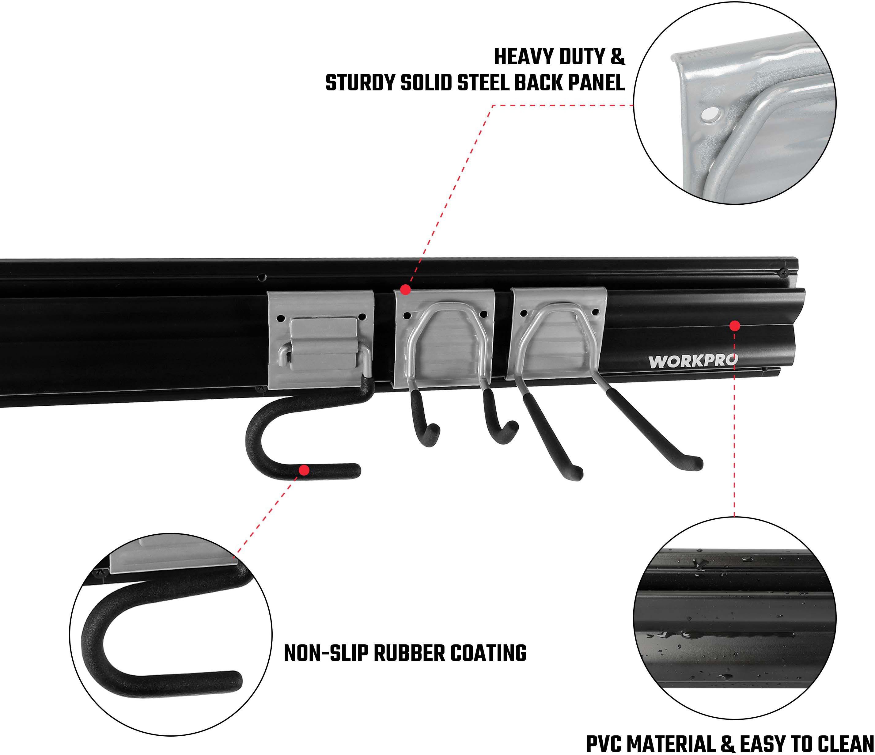 Workpro Tool Storage Rail System