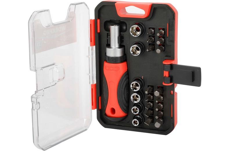 Halfords Workpro 23pc Ratchet Screwdriver Set Halfords Workpro 23pc Ratchet Screwdriver Set