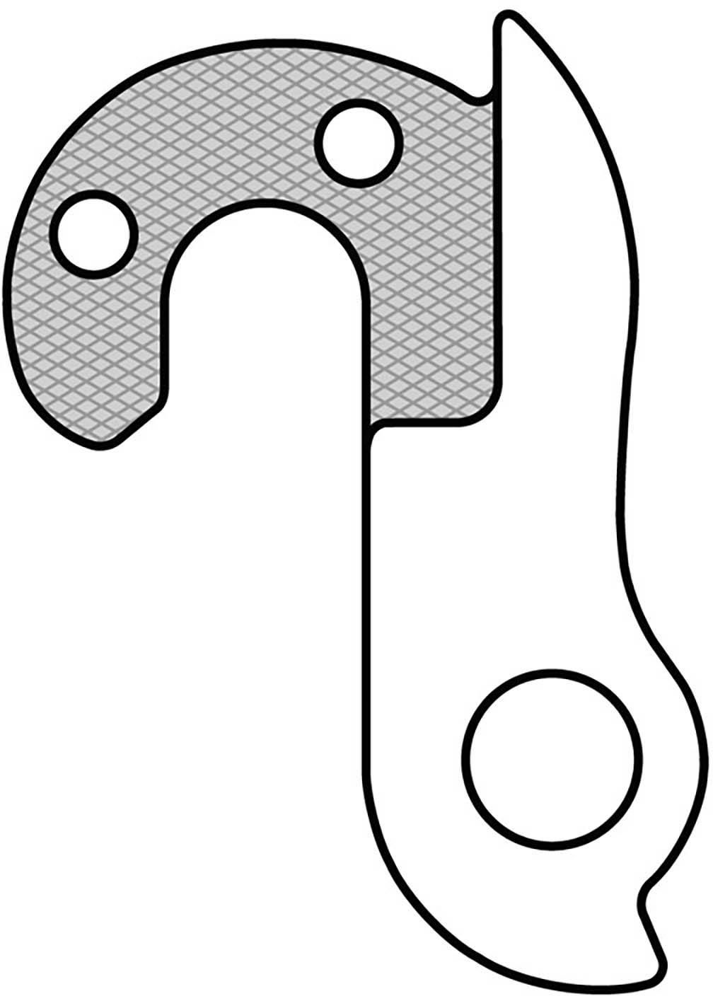 M Part Gear Hanger GH-110