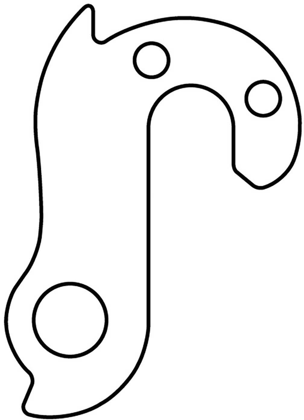 M Part Gear Hanger GH-110