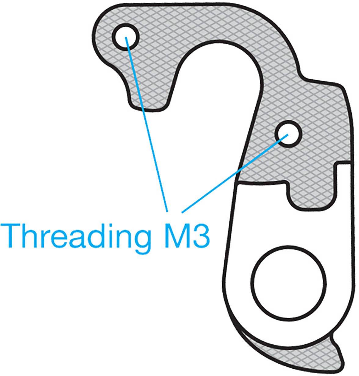 M Part Gear Hanger GH-111