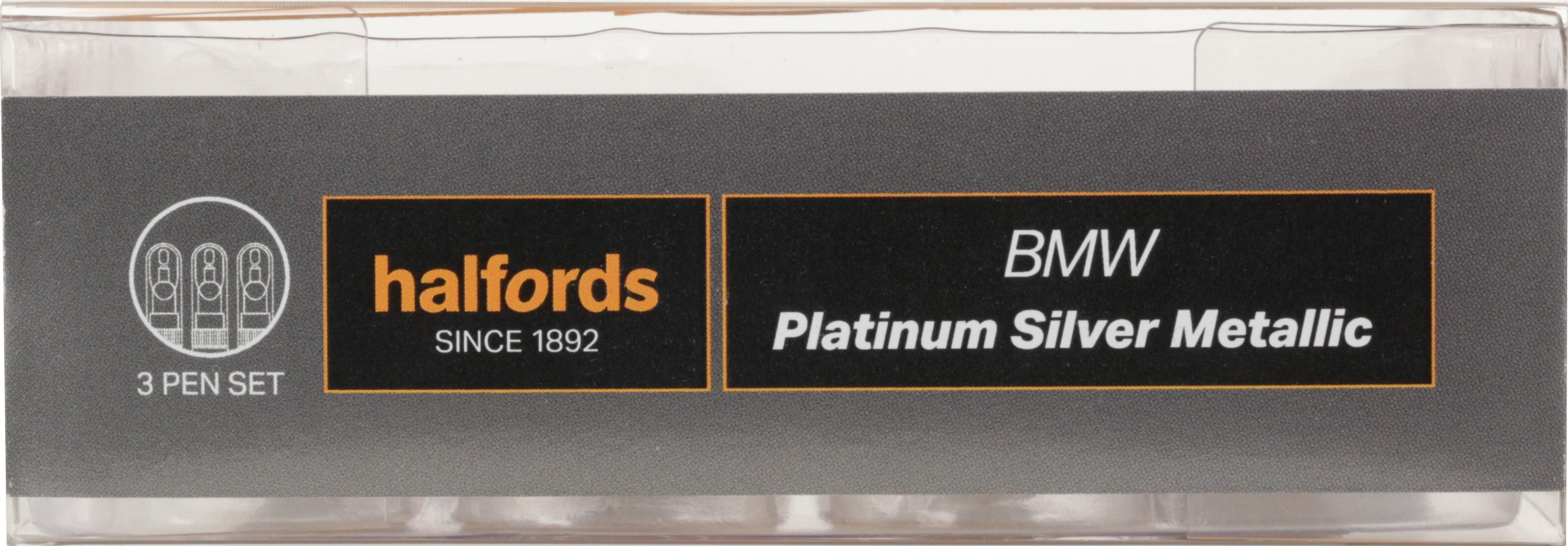 Halfords BMW Platinum Silver Scratch & Chip Repair Kit Halfords UK
