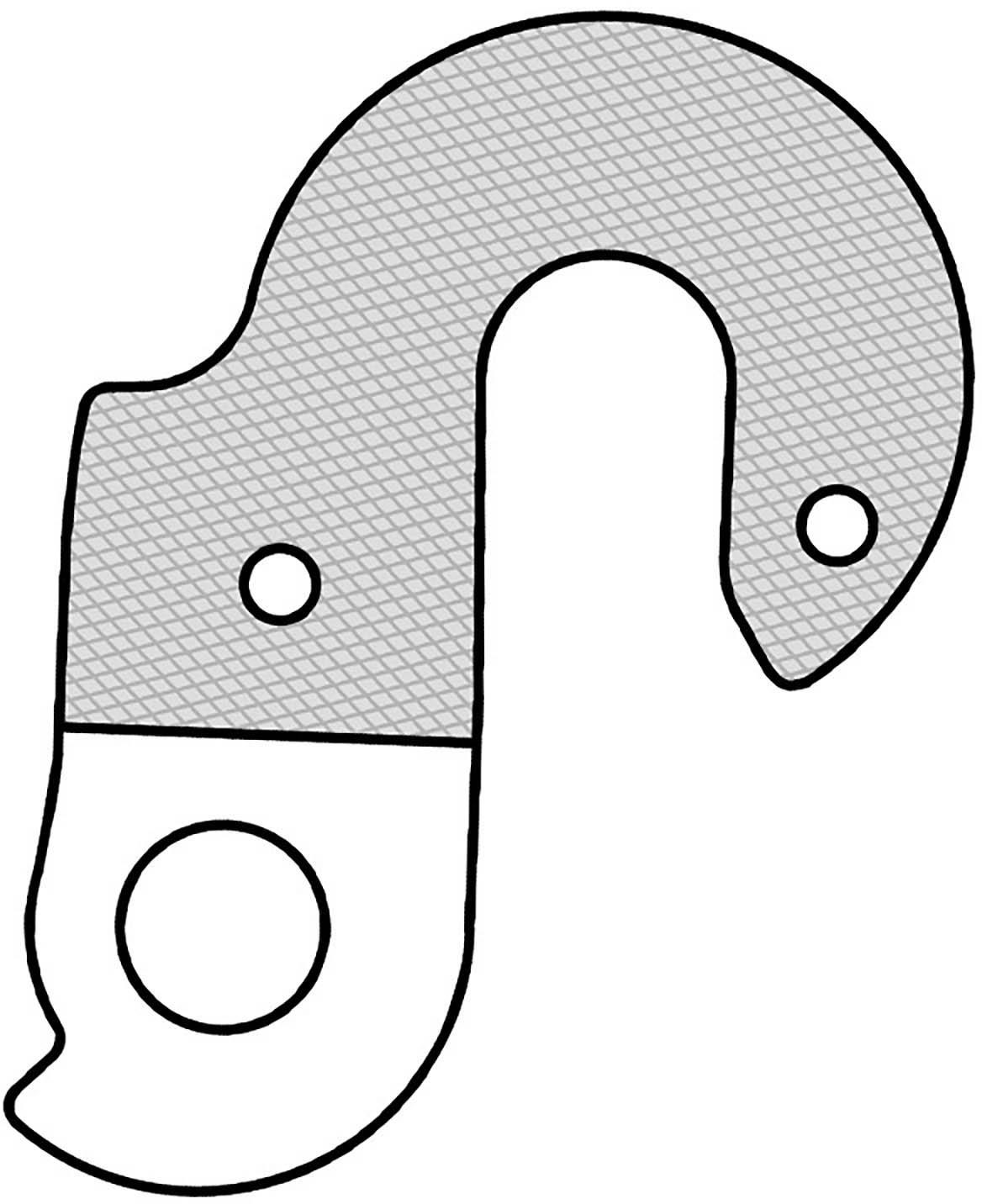 M Part Gear Hanger GH-114