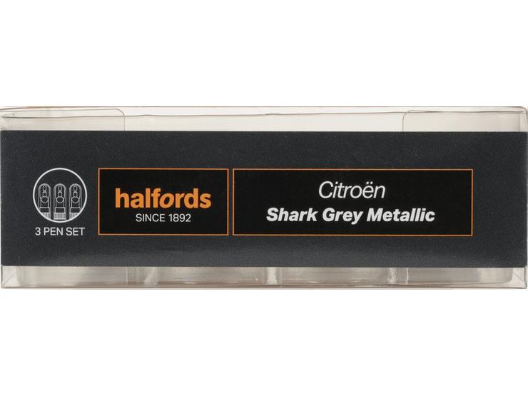 Halfords Citroen Shark Grey Scratch & Chip Repair Kit