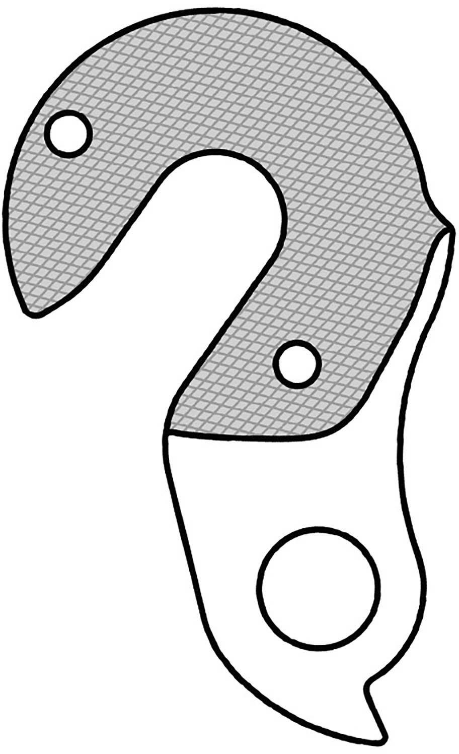 M Part Gear Hanger GH-115