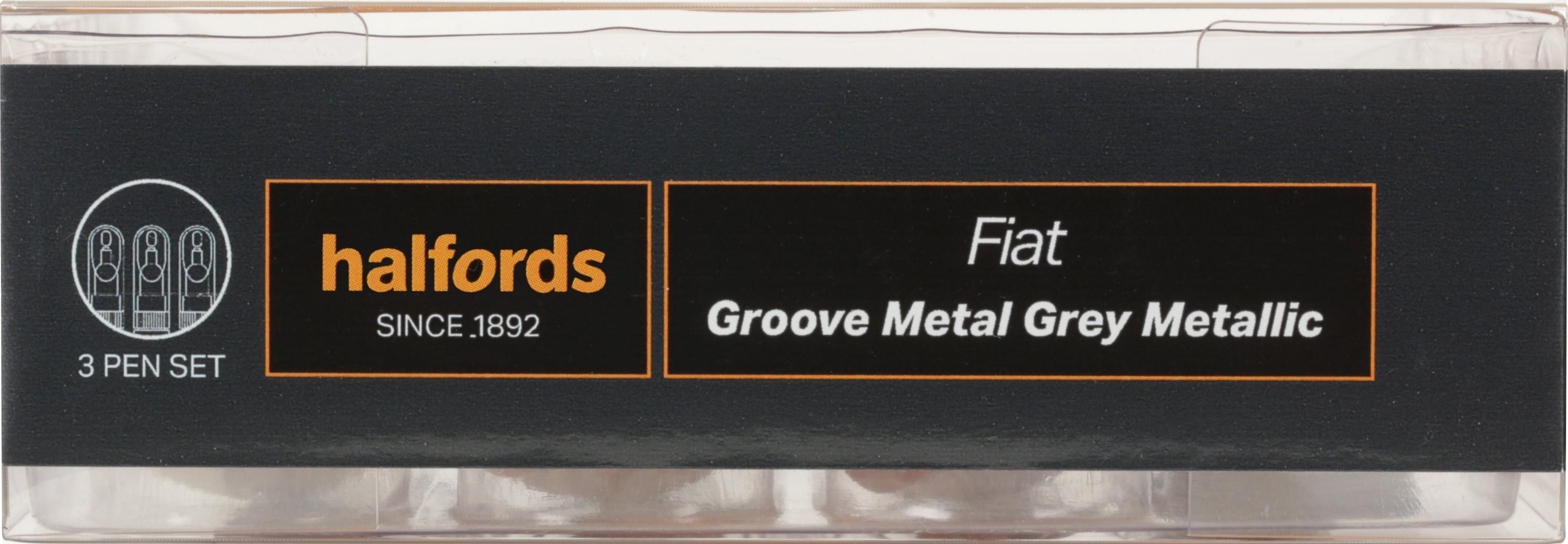 Halfords Fiat Groove Metal Grey Scratch & Chip Repair Kit for only £12.99