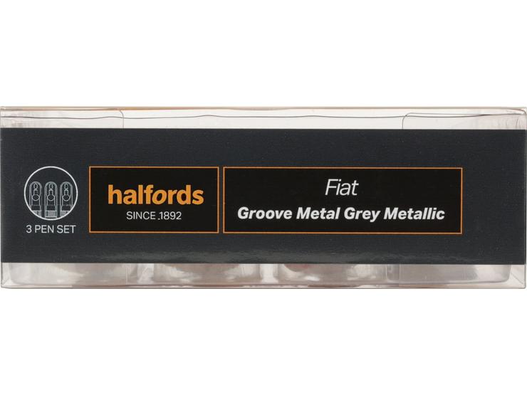 Halfords Fiat Groove Metal Grey Scratch & Chip Repair Kit